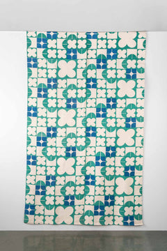 PRINT & PATTERN RUGS Circle Of Joyee Printed Rug (Spring Teal)