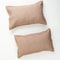 Clover Beige Pillow Cover Set (Set of 2)