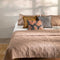 Clover Beige Quilted Bedcover