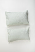 PILLOWS & SHAMS Clover Ivory Pillow Cover Set (Set of 2)