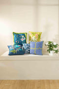 ACCENT CUSHIONS Clover Woven Moonlit Blue Cushion Cover (41 Cm X 41 Cm)