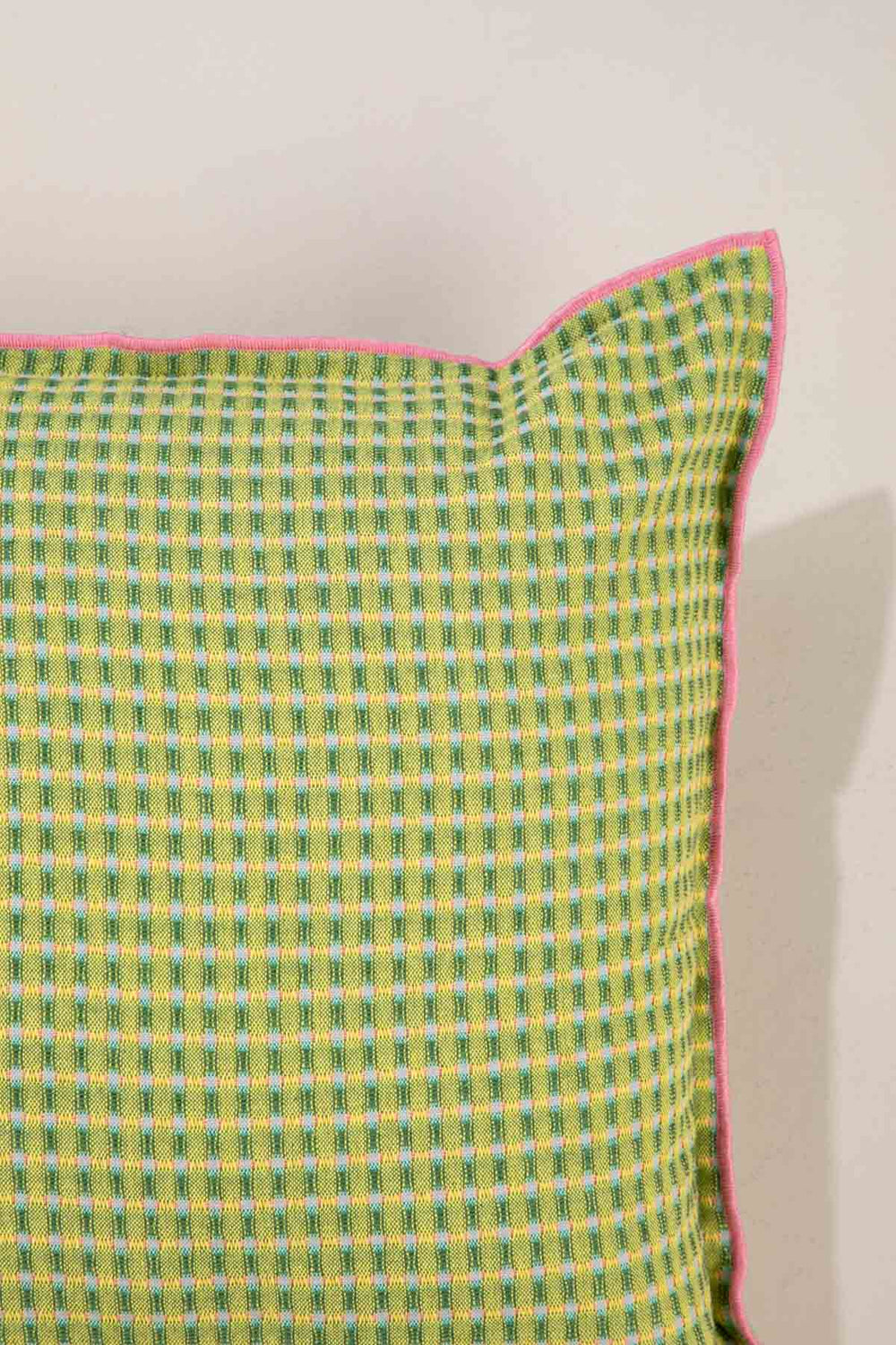 SOLID & TEXTURED CUSHIONS Code Shadow Fresh Green Cushion Cover (41 X 41 Cm)