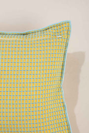 SOLID & TEXTURED CUSHIONS Code Shadow Fresh Yellow Cushion Cover (41 X 41 Cm)