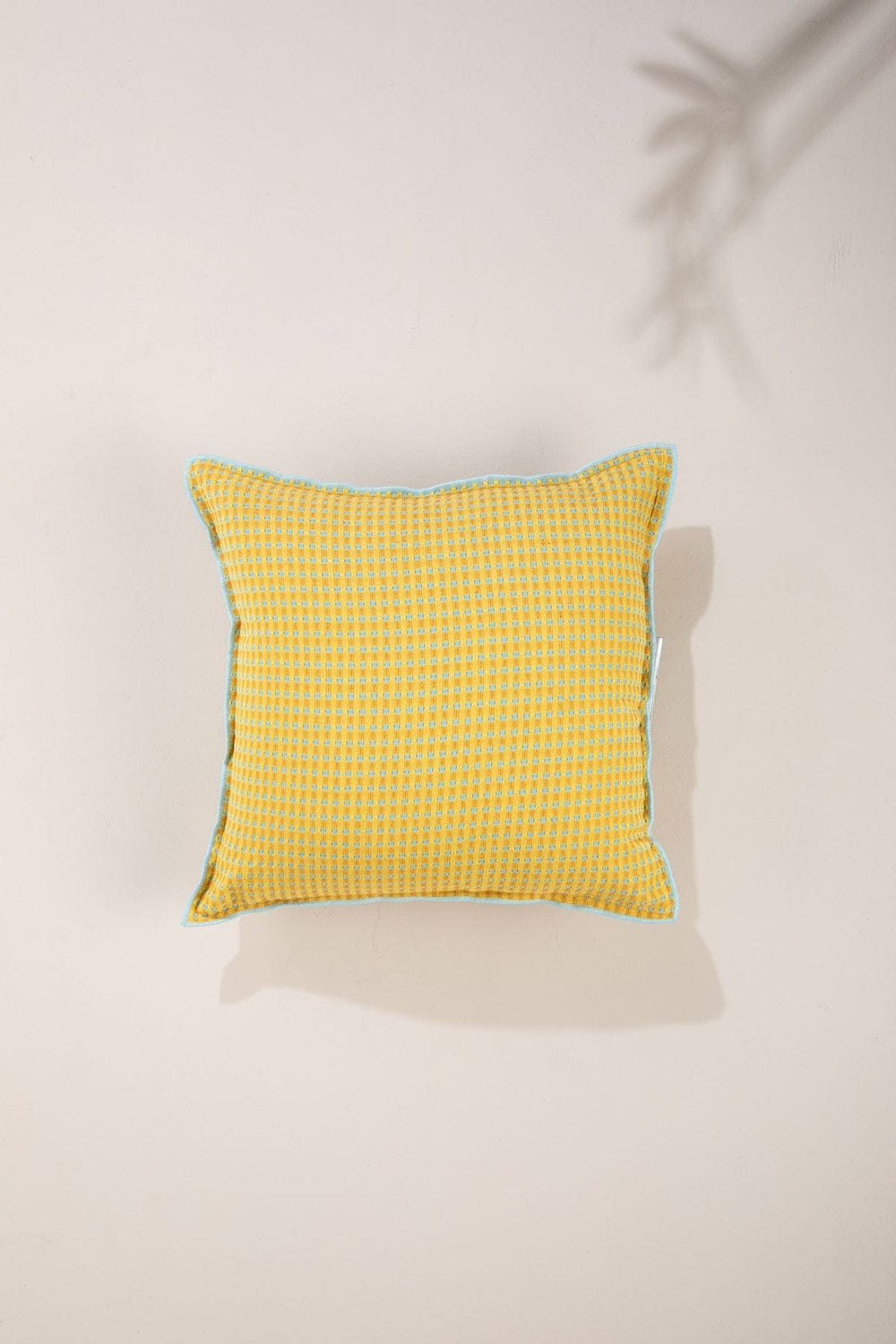 SOLID & TEXTURED CUSHIONS Code Shadow Fresh Yellow Cushion Cover (41 X 41 Cm)