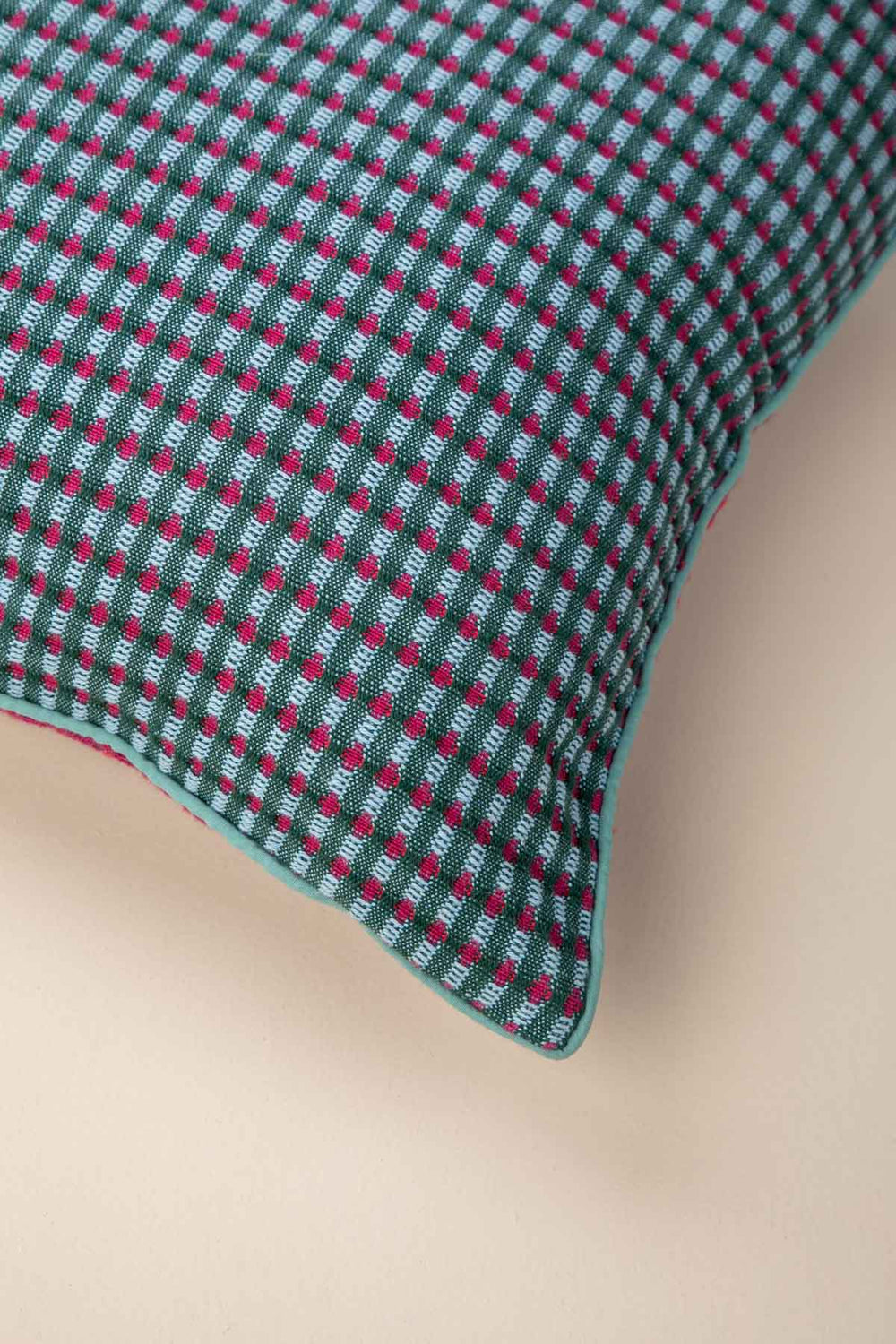 SOLID & TEXTURED CUSHIONS Code Shadow  Plum Blue Cushion Cover (46 X 46 Cm)
