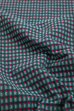 Code Shadow  Plum Blue Solid Upholstery Fabric