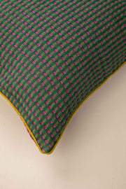 SOLID & TEXTURED CUSHIONS Code Shadow  Plum Green Cushion Cover (46 X 46 Cm)