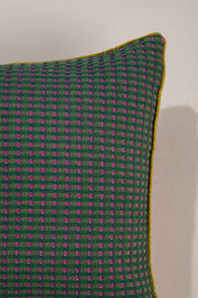 SOLID & TEXTURED CUSHIONS Code Shadow  Plum Green Cushion Cover (46 X 46 Cm)