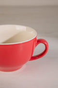 MUGS & CUPS Color Pop Ceramic Java Coffee Mug (Coral)