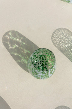 DRINKING GLASSES Confetti Mist Green Cocktail Glass (Set Of 2)