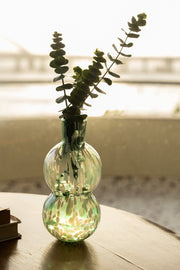 FLOWER VASES Confetti Mist Green Vase
