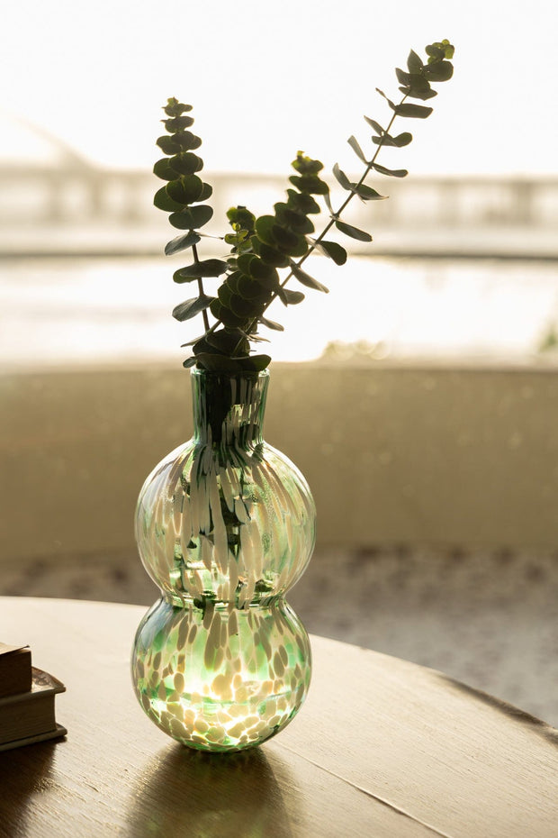 FLOWER VASES Confetti Mist Green Vase