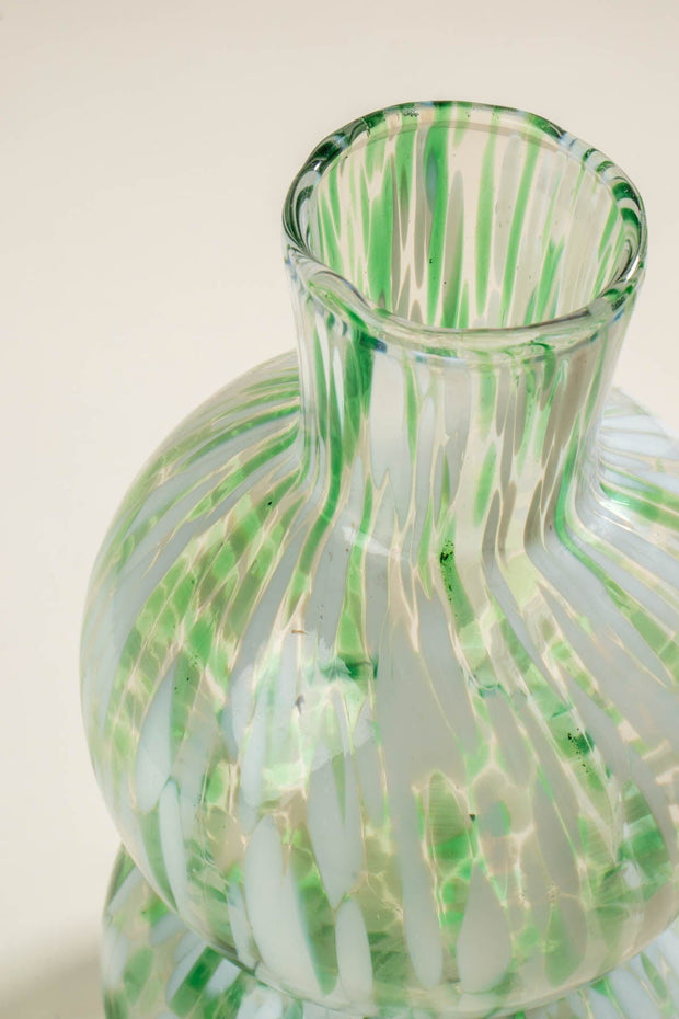 FLOWER VASES Confetti Mist Green Vase