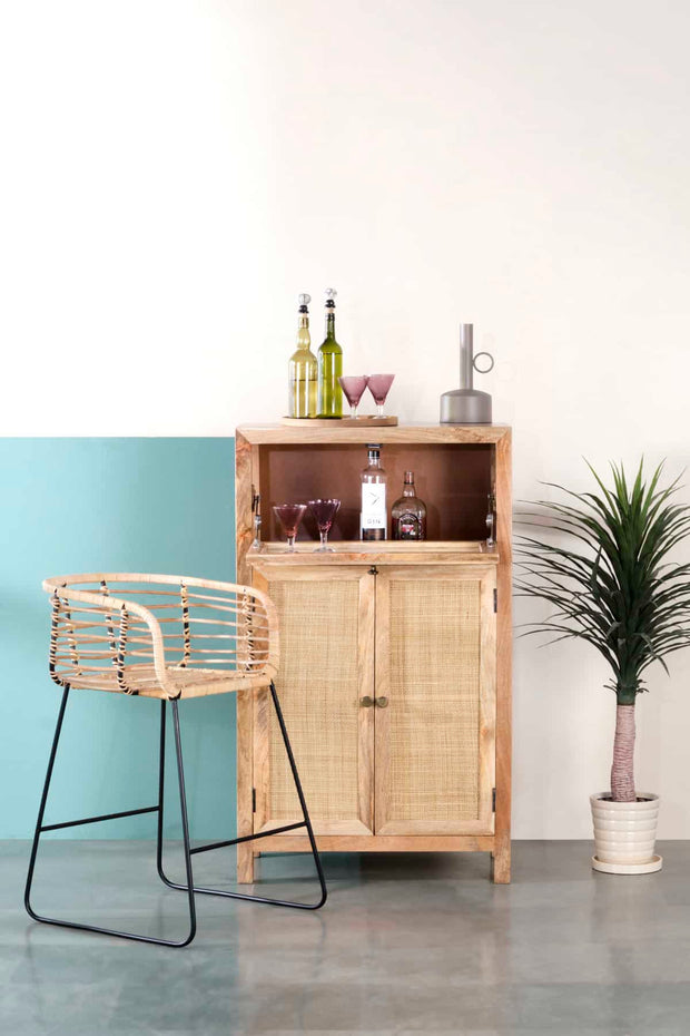 CABINETS Coonoor Bar Cabinet (Natural)