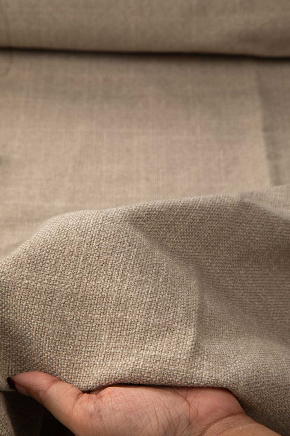 SOLID & TEXTURED UPHOLSTERY FABRICS Cornstalk Solid Upholstery Fabric (Beige)