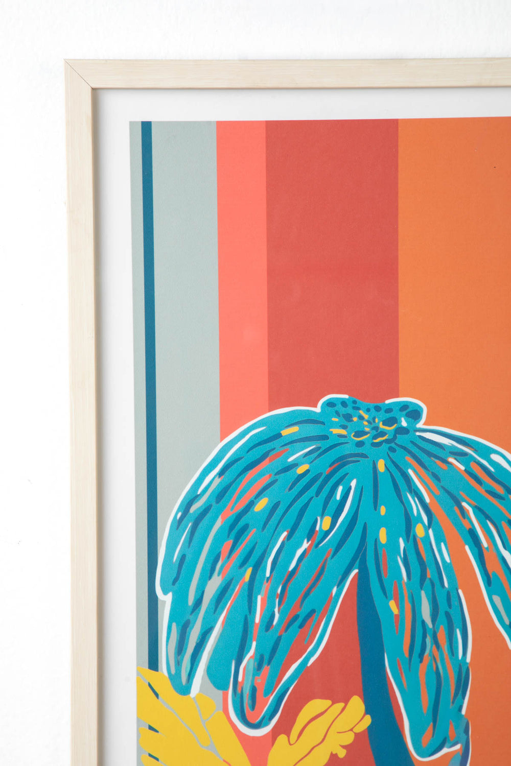 WALL ACCENTS Cotton Flower Wall Art (Multi)