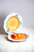 SNACK PLATES Crazy Dazy Ceramic Small Plate (Set Of 2)