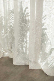 CURTAINS Creatures Of Canopy White Sheer Curtain