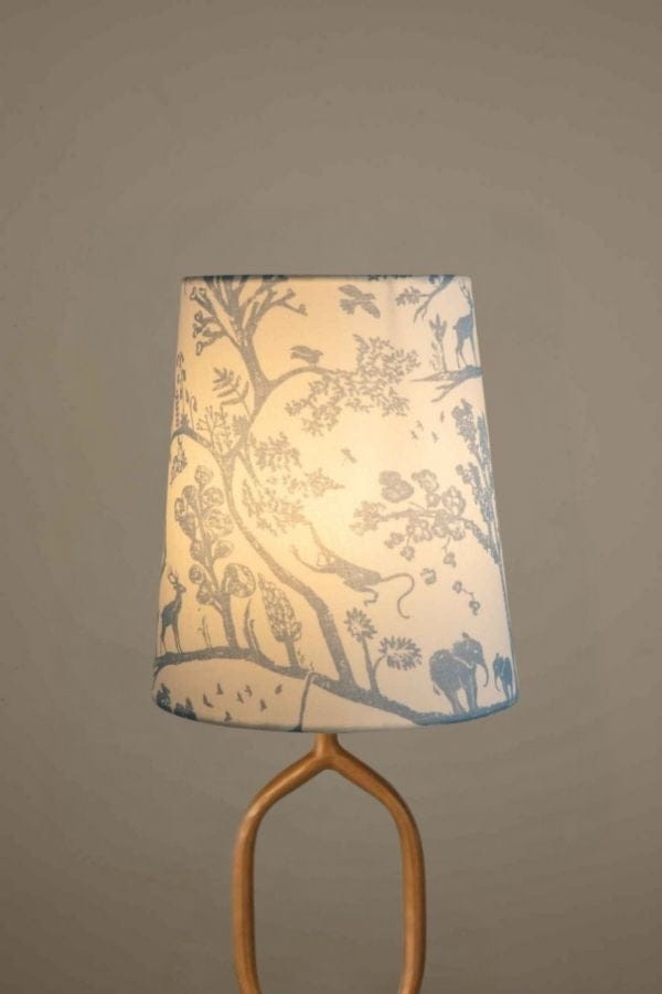 LAMPSHADES Creatures Of Canopy Small Taper Lampshade (Soft Blue)