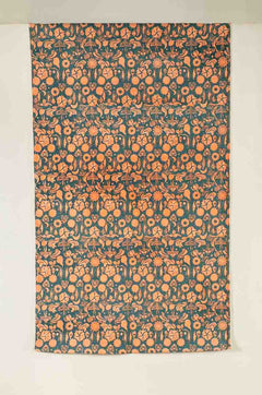Creatures Of The Night Printed Rug (Blue Coral)