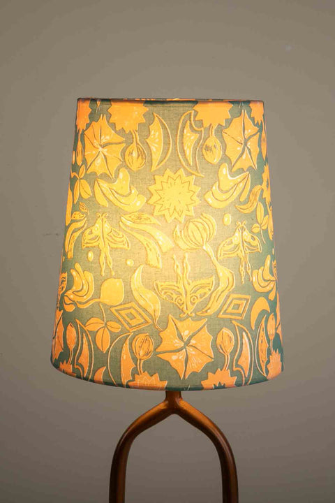 LAMPSHADES Creatures Of The Night Small Taper Lampshade (Blue Coral)