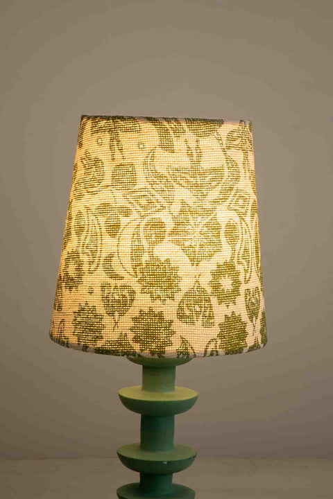 LAMPSHADES Creatures Of The Night Tiny Taper Lampshade (Leaf Green)