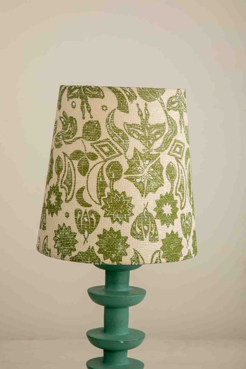 LAMPSHADES Creatures Of The Night Tiny Taper Lampshade (Leaf Green)