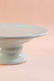 CAKE STANDS Cutwork Mint Cake Stand