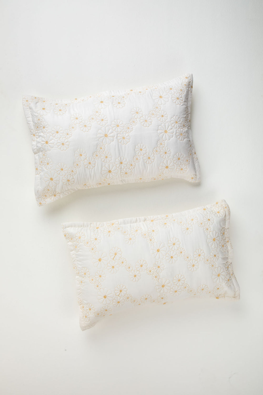 Daisy Field Ecru Pillow Cover Set (Set of 2)
