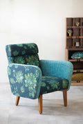 ARMCHAIRS & ACCENTS Dark And Handsome Teak Wood Armchair