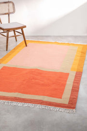WOVEN & TEXTURED RUGS Dawn Door Woven Rug (Peach)