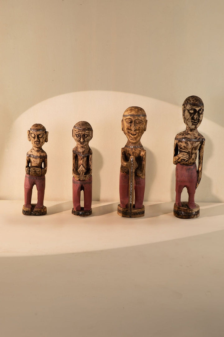 FIGURINES Dhubri Assorted Reclaimed Wood Sculpture