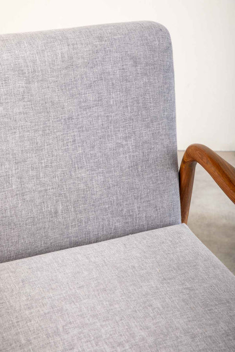 SOLID & TEXTURED UPHOLSTERY FABRICS Doon Matt Solid Upholstery Fabric (Mist Grey)