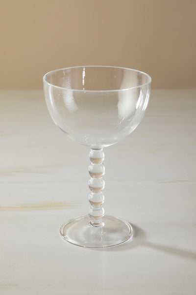 DRINKING GLASSES Doozy Dots Wine Glass  (Set Of 2)