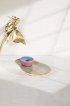 Double Happiness Ceramic Platter With Dip Bowl