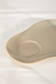 SERVING PLATTERS Double Happiness Ceramic Platter With Dip Bowl