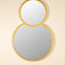 Double Happiness Metal Wall Mirror