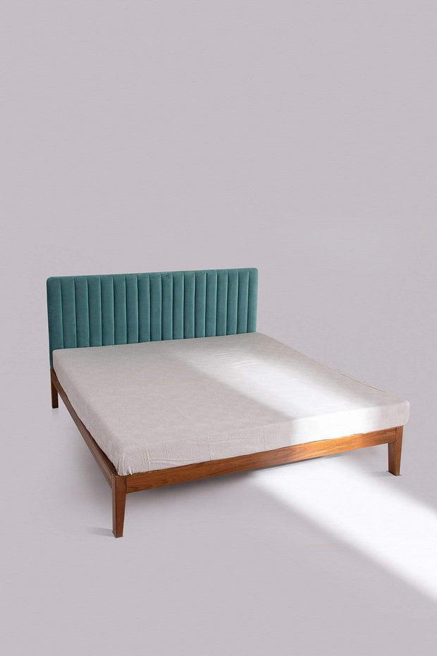 BEDS Dreamer Upholstered Bed (Teak Wood)