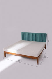 BEDS Dreamer Upholstered Bed (Teak Wood)