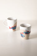 MUGS & CUPS Dreamweaver Deep Blue Coffee Mug (Set Of 2)