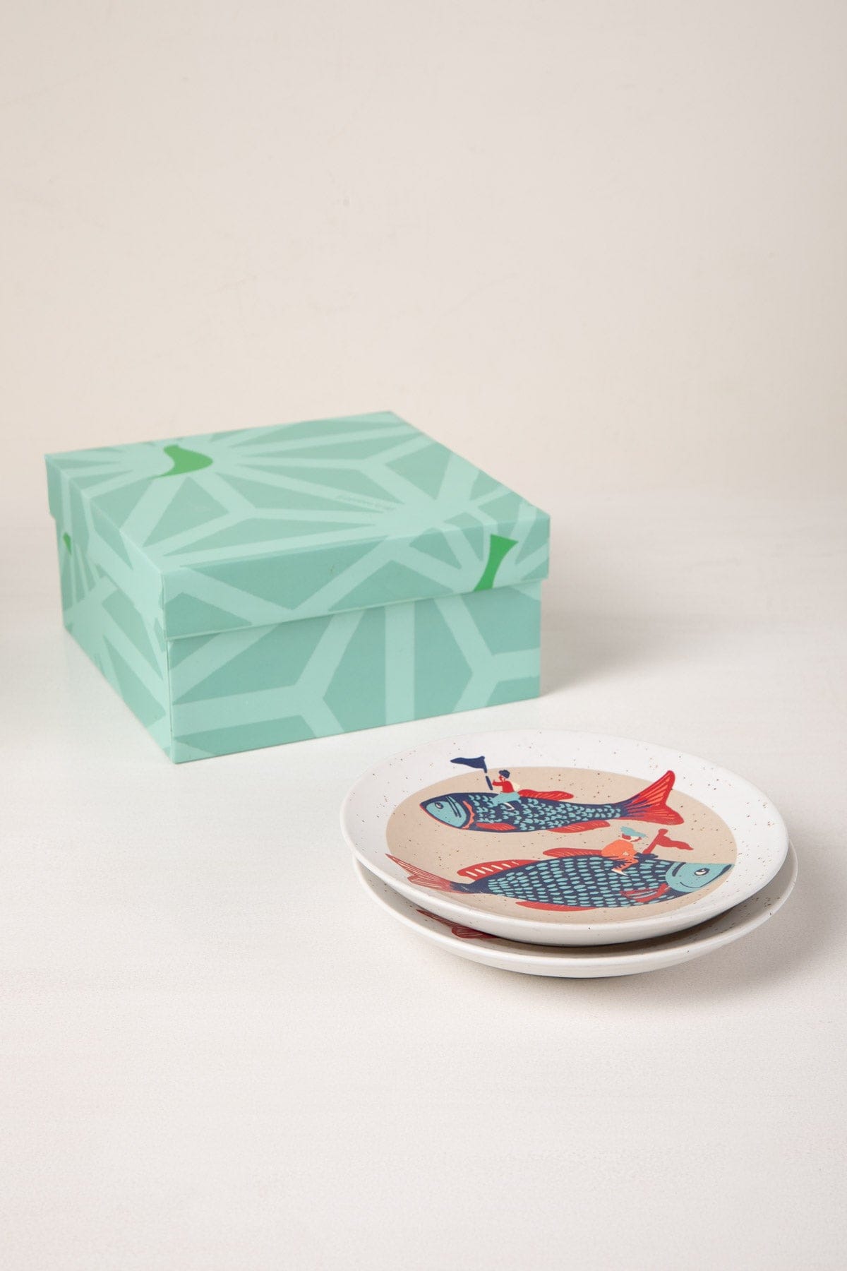 SNACK PLATES Dreamweaver Ceramic Small Plate (Set Of 2)