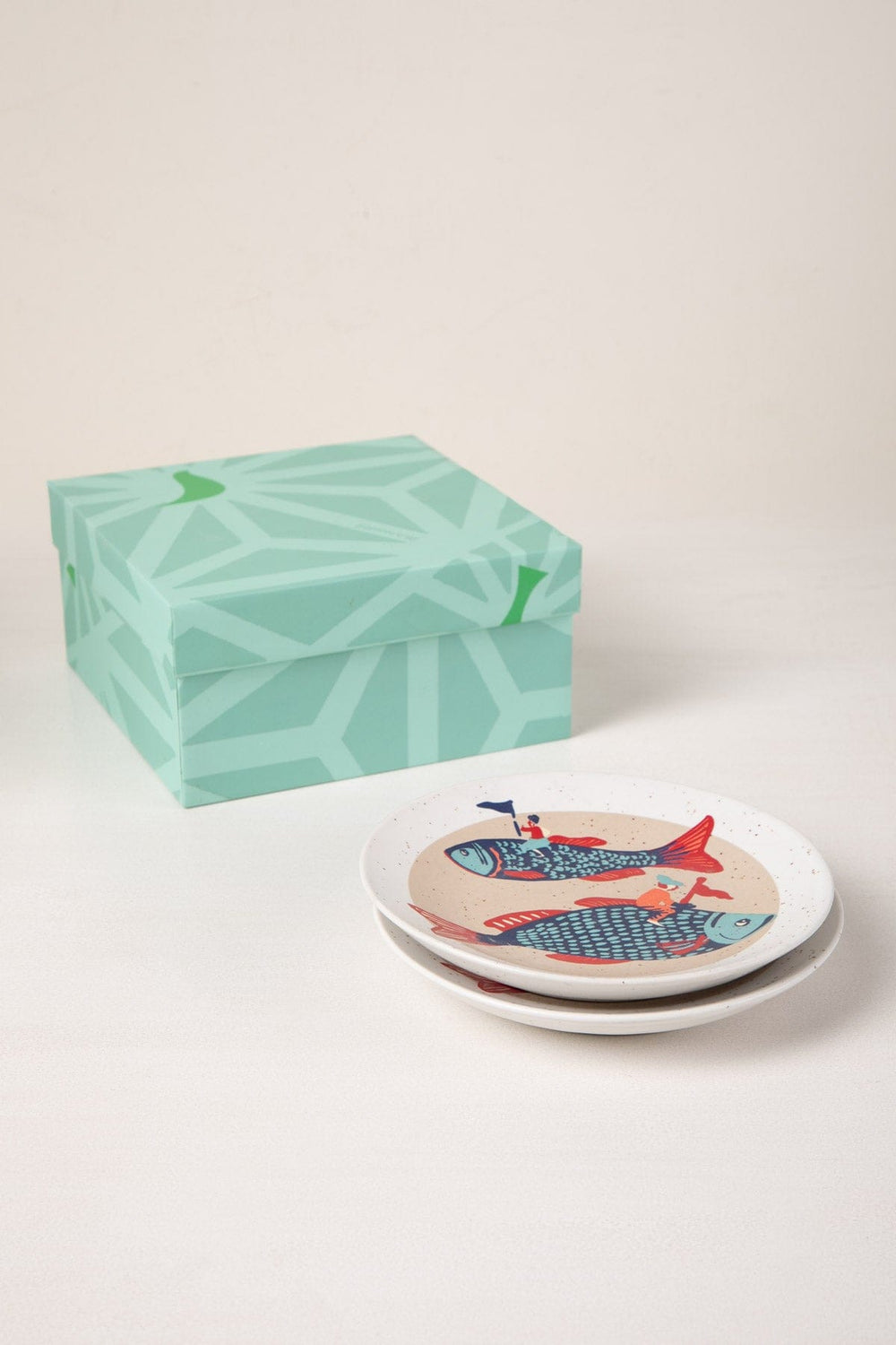SNACK PLATES Dreamweaver Ceramic Small Plate (Set Of 2)