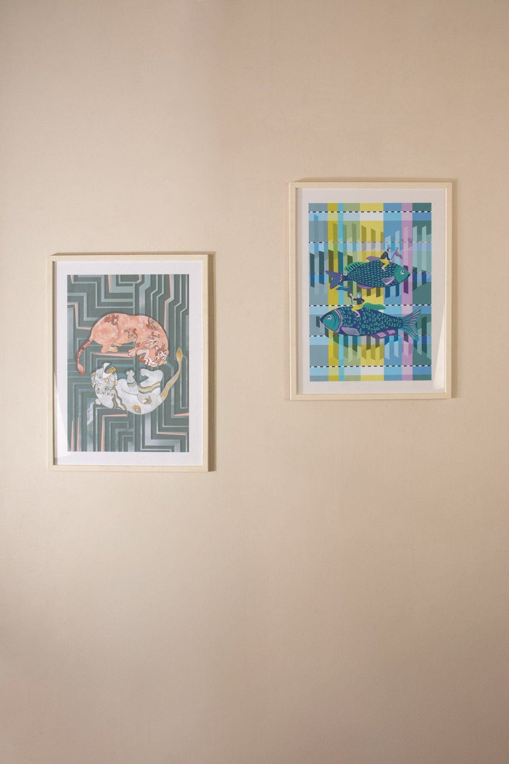 WALL ACCENTS Dreamweaver Wall Art (Teal)