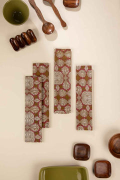 Dve Tobacco Dinner Napkin (Set Of 4)