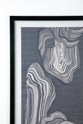 WALL ACCENTS Earth Core Contours Wall Art (Slate Grey)