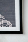 WALL ACCENTS Earth Core Contours Wall Art (Slate Grey)