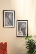 WALL ACCENTS Earth Core Contours Wall Art (Slate Grey)