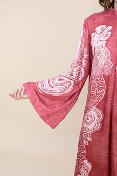 DRESSES Earth Core Mikado Maxi Dress (Rosewood)