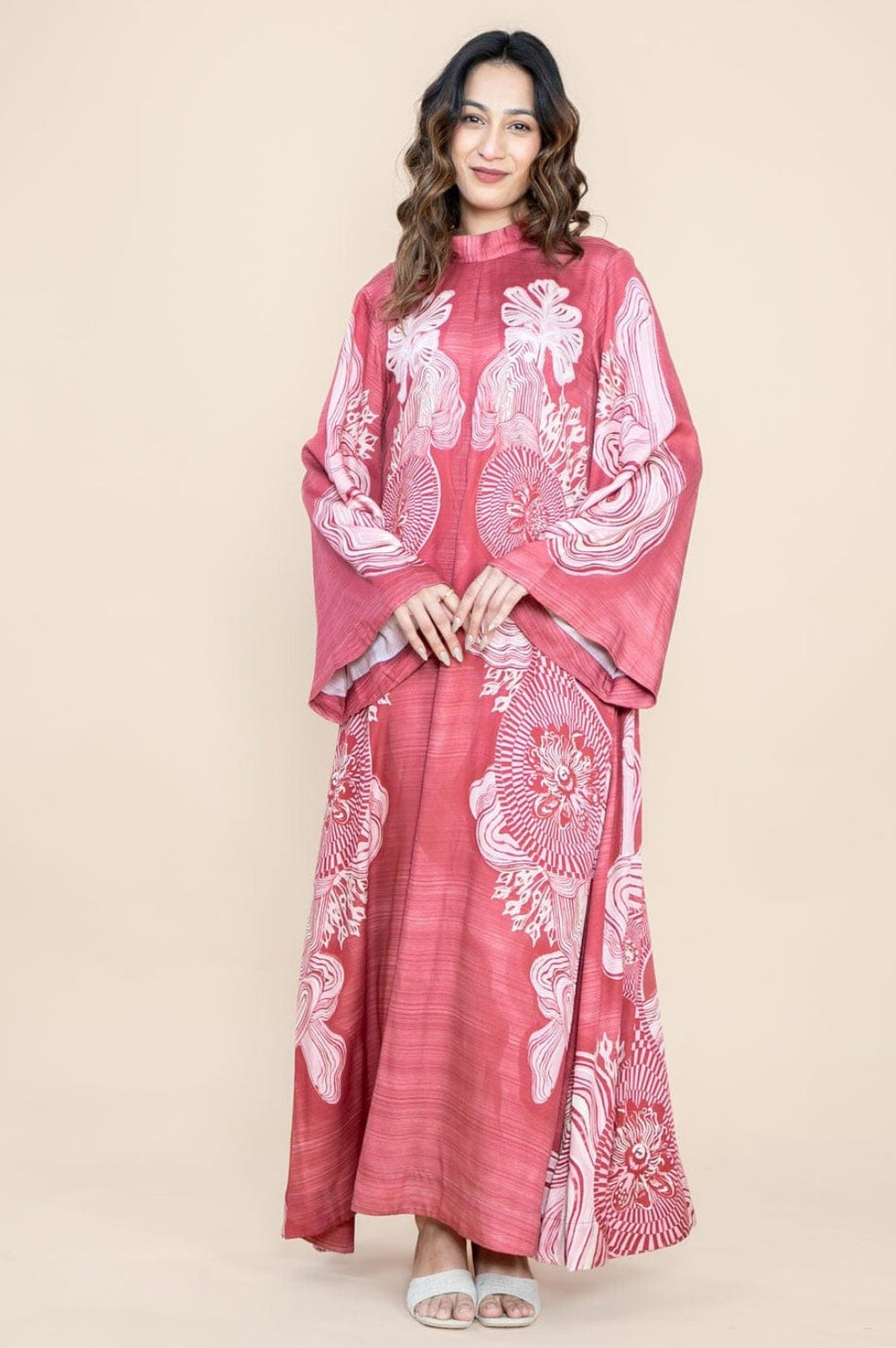 DRESSES Earth Core Mikado Maxi Dress (Rosewood)