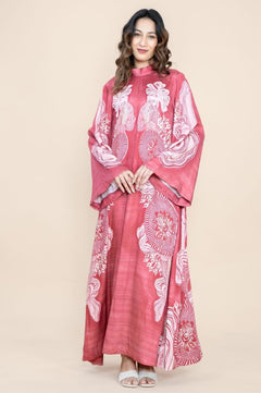 DRESSES Earth Core Mikado Maxi Dress (Rosewood)